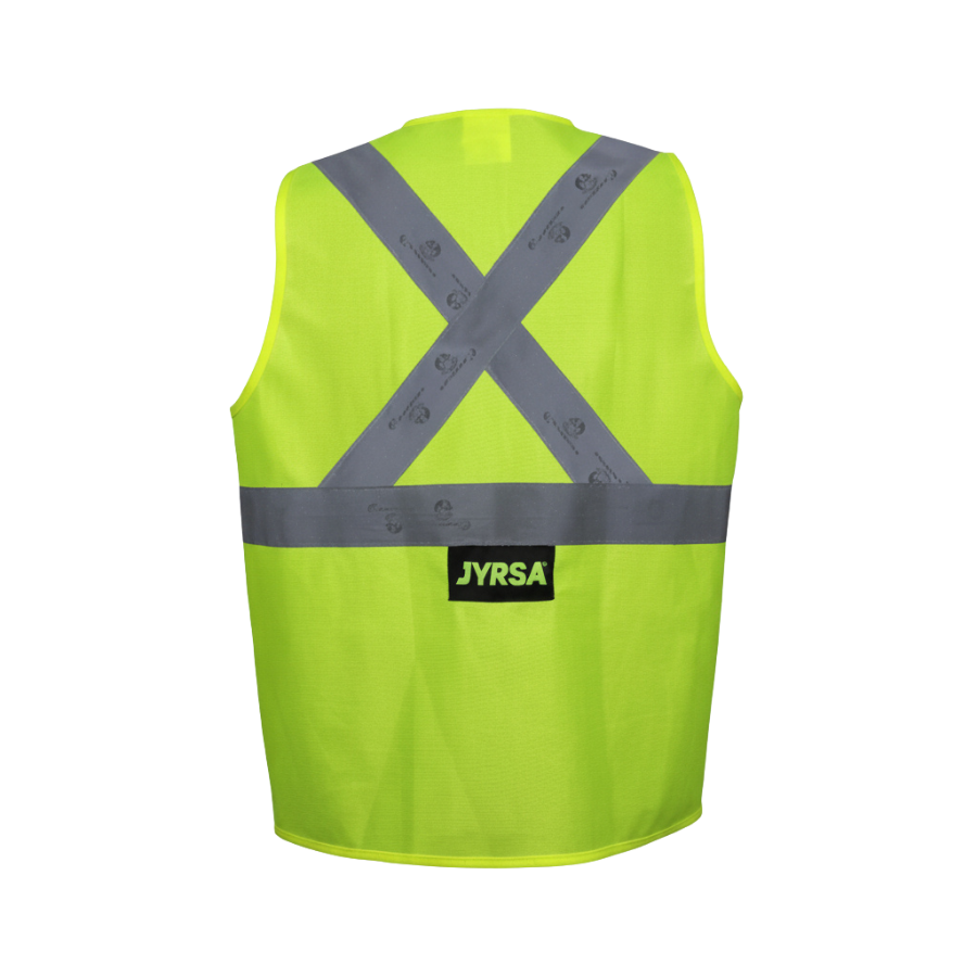 CHALECO JYRSA ALTA VISIBILIDAD ANSI TIPO R CLASE 2