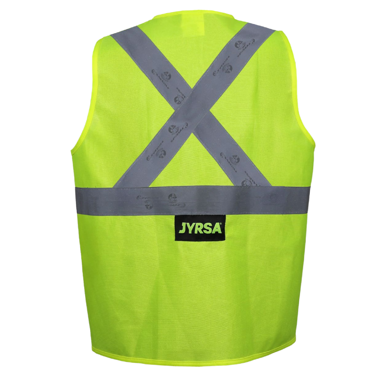 CHALECO JYRSA ALTA VISIBILIDAD ANSI TIPO R CLASE 2