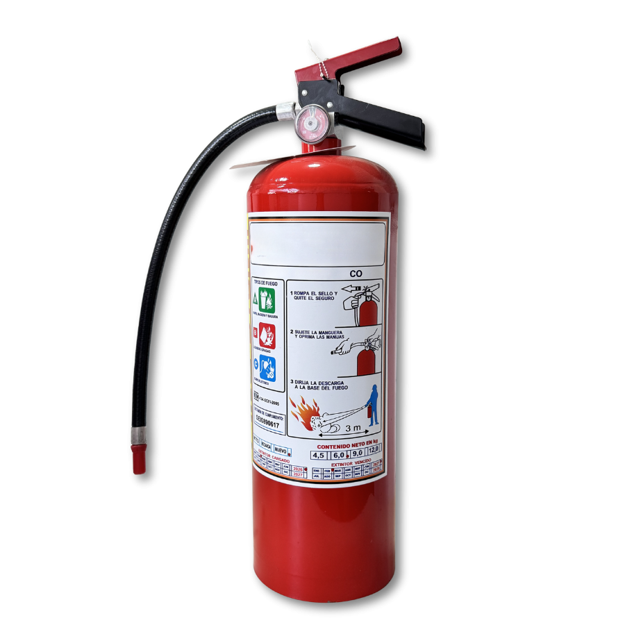 Recarga y Mantenimiento Extintor 6 kg