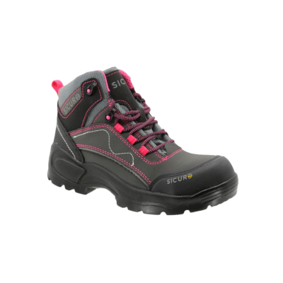 Calzado Industrial Tipo Borceguí, Marca Sicuro, Modelo Dibase S150