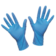 Guante Nitrilo Desechable Azul