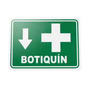 Señalamiento Botiquín Primero Auxilios 30X40 Mate