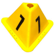 Pirámide Para Auto Con Imán En Base Con Un Stiker en 3 Caras