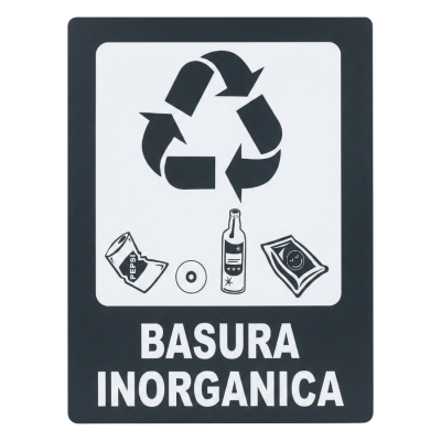 Señalamiento No Tire Basura Residuos Peligrosos 30X40 Mate