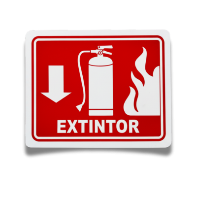 Señalamiento Extintor Mate 30X40