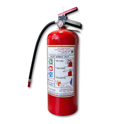 Equipo Nuevo de Extintor 12 kg PQS