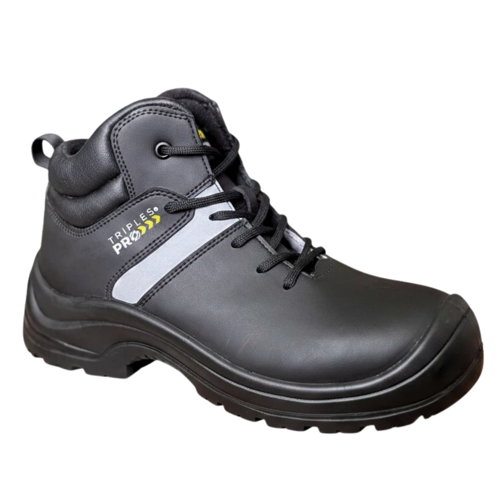 Calzado Industrial Tipo Borceguí, Marca Triples Pro, Modelo 620