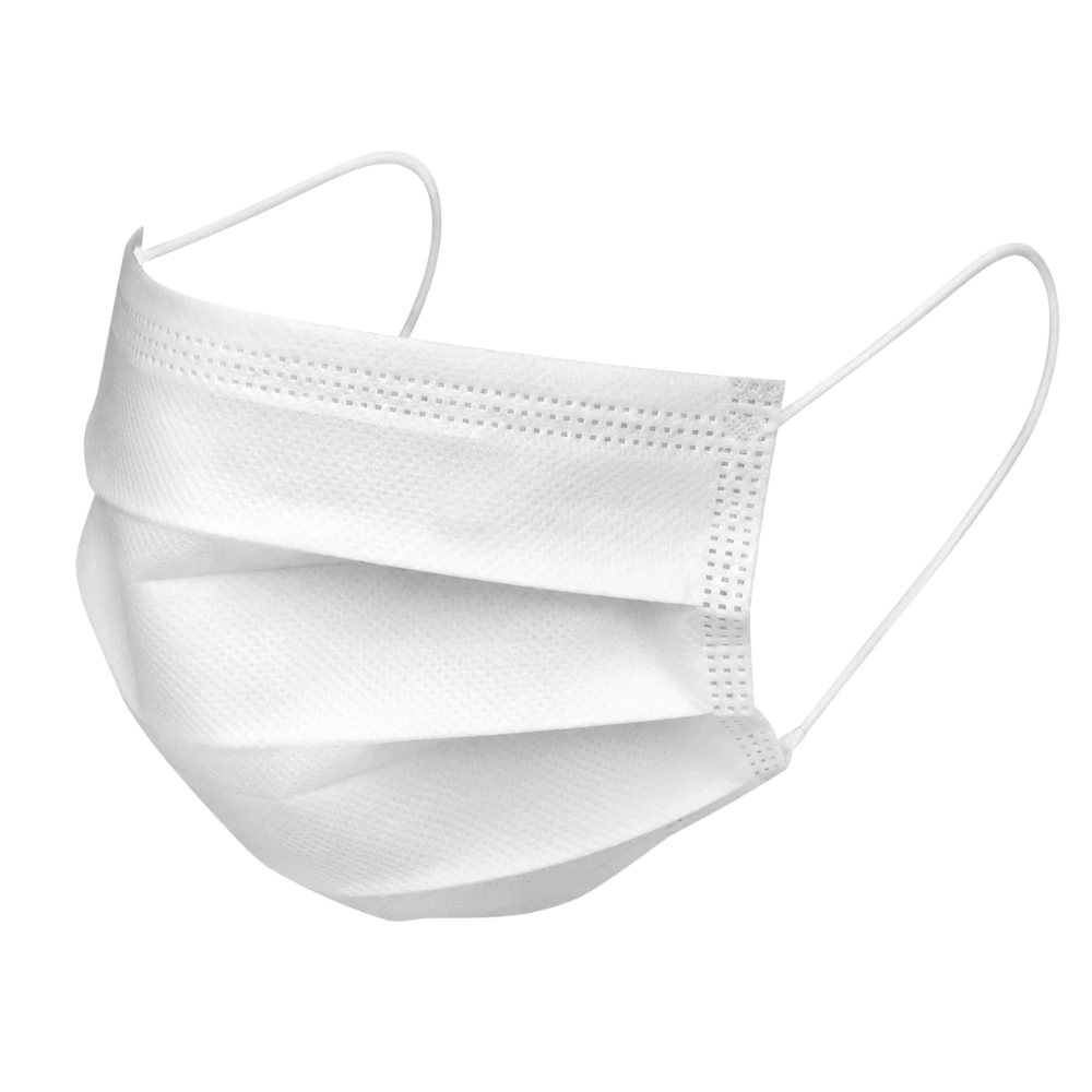 Cubreboca Plisado Blanco TAC