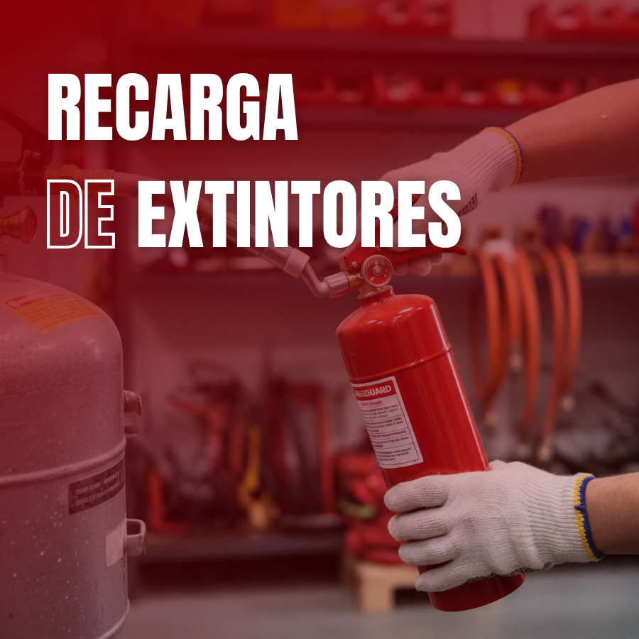 Recarga y Mantenimiento Extintor 9 kg